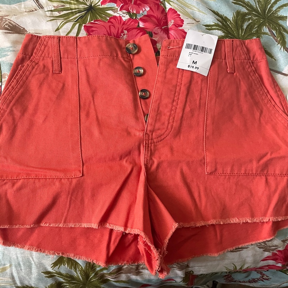 Forever 21 orange shorts
